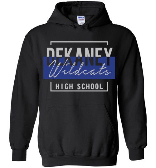 Dekaney High School Wildcats Black Hoodie 05