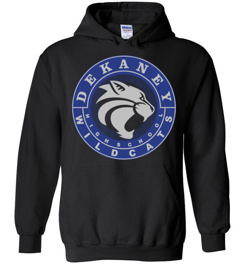 Dekaney High School Wildcats Black Hoodie 02
