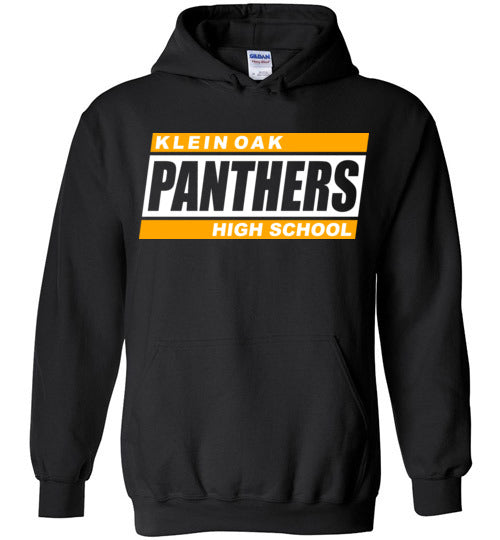 Klein Oak High School Panthers Black Hoodie 72