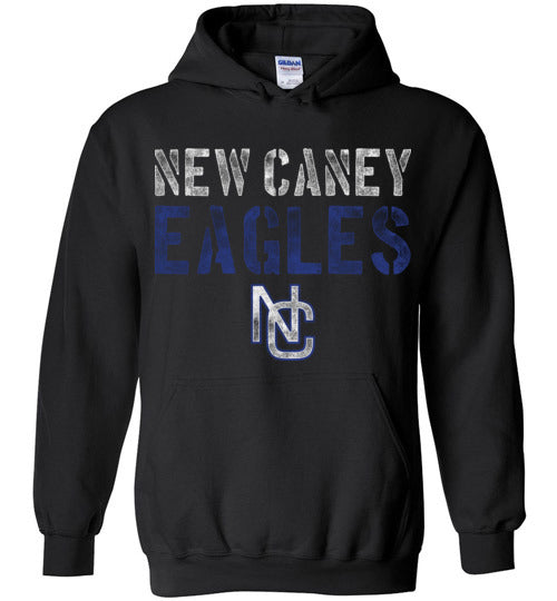 New Caney Eagles High School Black Hoodie 17