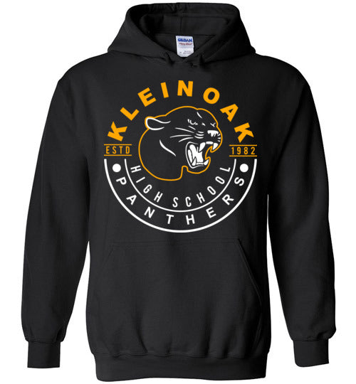 Klein Oak High School Panthers Black Hoodie 19