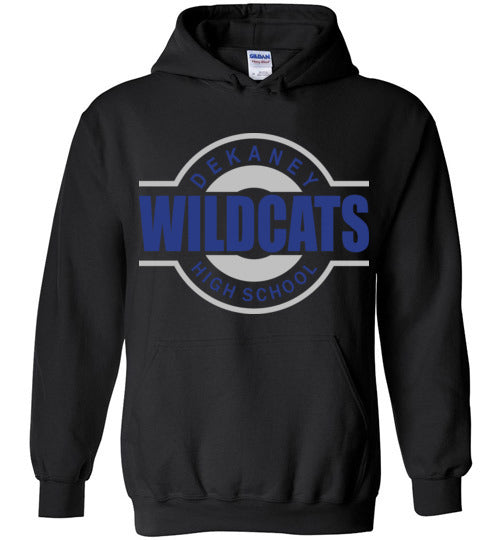 Dekaney High School Wildcats Black Hoodie 11