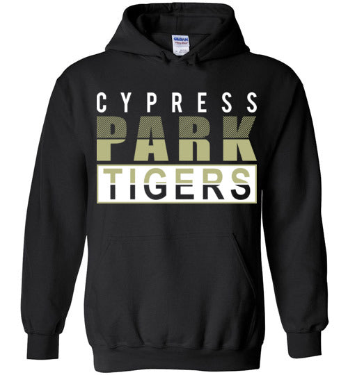 Cypress Park High School Tigers Black Hoodie 31