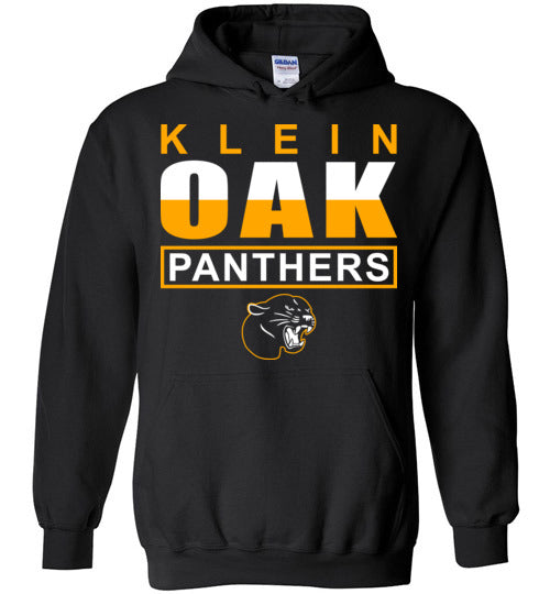 Klein Oak High School Panthers Black Hoodie 29