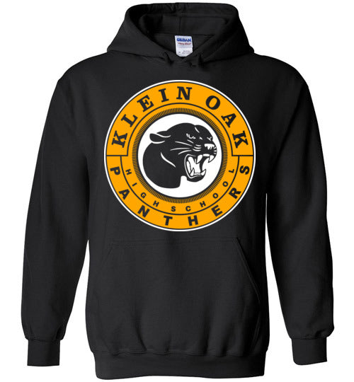 Klein Oak High School Panthers Black Hoodie 02