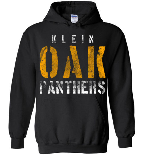 Klein Oak Panthers - Design 17 - Black Hoodie