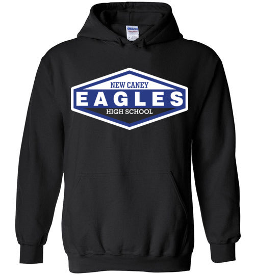 New Caney Eagles High School Black Hoodie 09