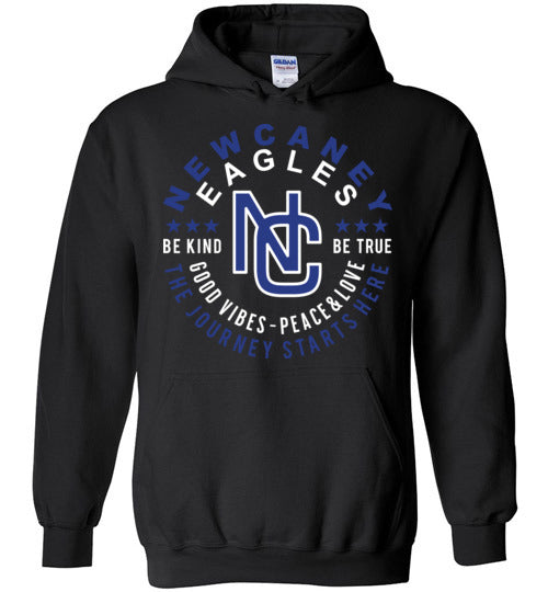 New Caney Eagles High School Black Hoodie 16