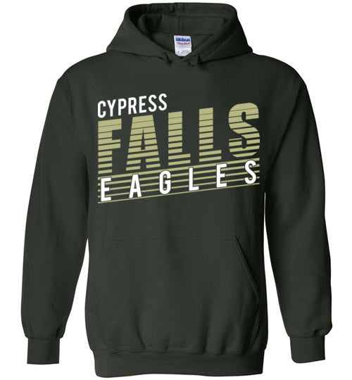 Cypress Falls High School Eagles Forest Green Hoodie 32