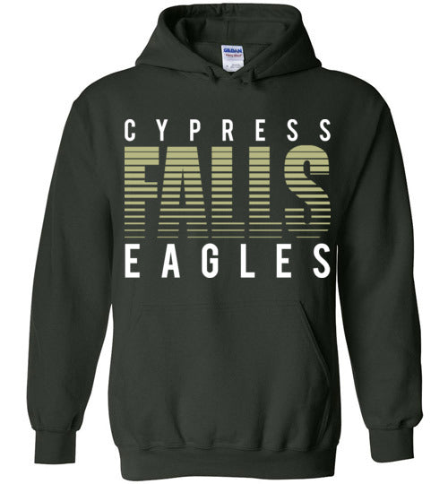 Cypress Falls High School Eagles Forest Green Hoodie 24