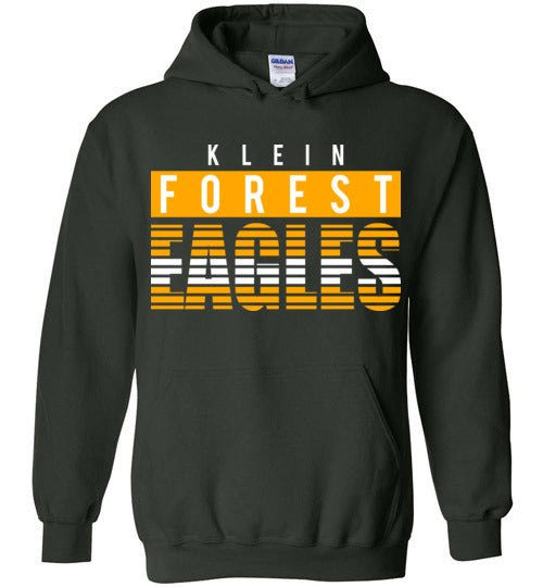 Klein Forest High School Golden Eagles Forest Green Hoodie 35