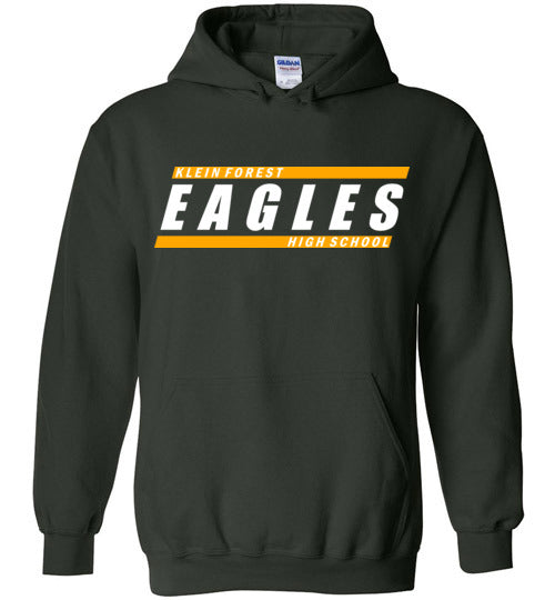 Klein Forest High School Golden Eagles Forest Green Hoodie 72