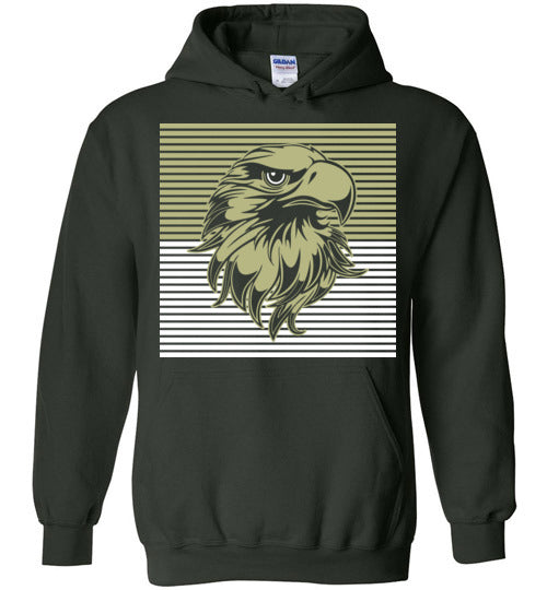 Cypress Falls High School Eagles Forest Green Hoodie 27