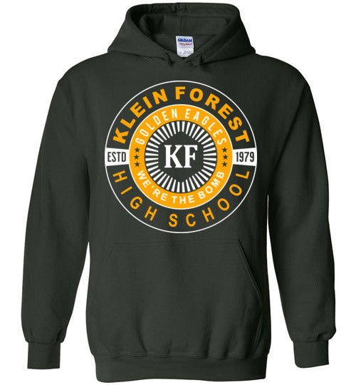 Klein Forest High School Golden Eagles Forest Green Hoodie 30