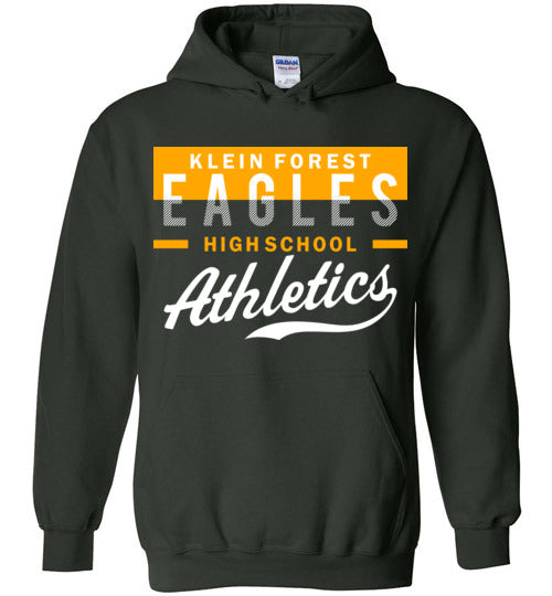 Klein Forest High School Golden Eagles Forest Green Hoodie 48