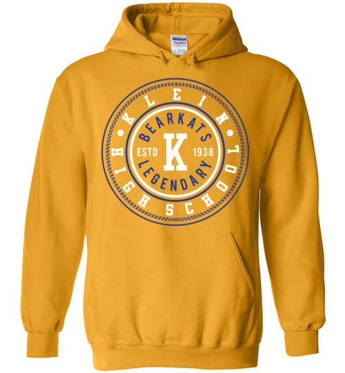 Klein Bearkats - Design 26 - Gold Hoodie