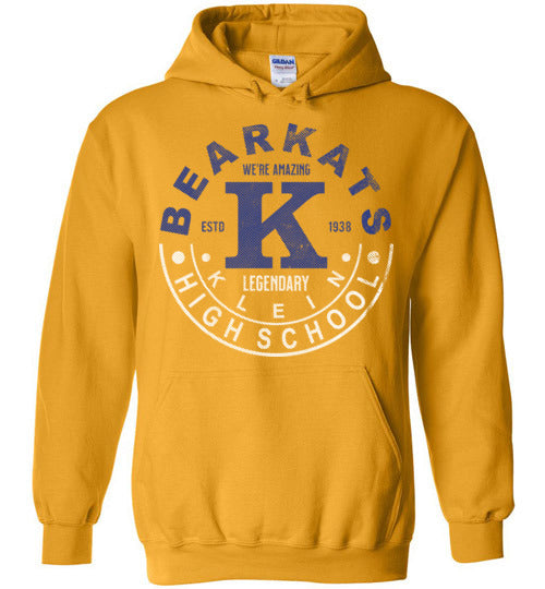 Klein High School Bearkats Gold Hoodie 19