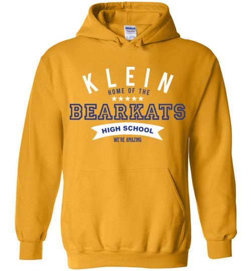 Klein High School Bearkats Gold Hoodie 96