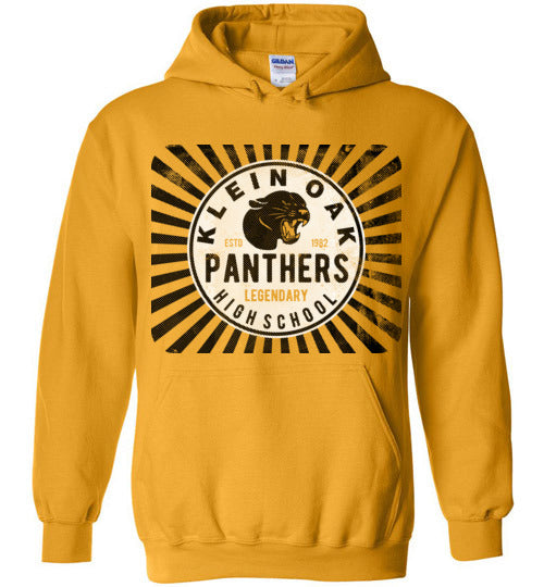 Klein Oak High School Panthers Gold Hoodie 68