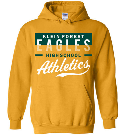 Klein Forest High School Golden Eagles Gold Hoodie 48