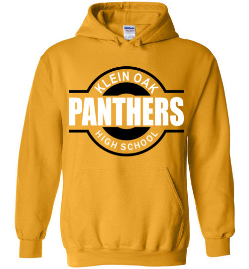 Klein Oak High School Panthers Gold Hoodie 11