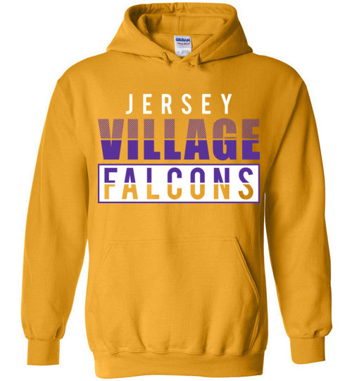 Jersey Village High School Falcons Gold Hoodie 31