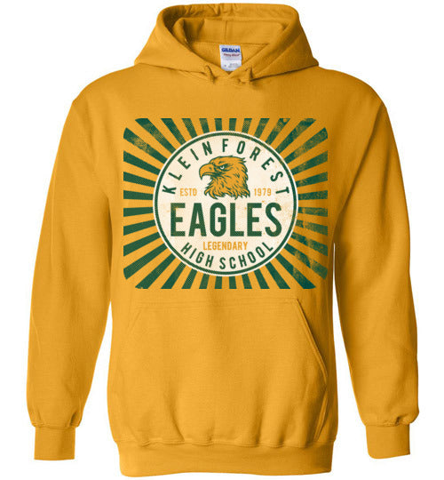 Klein Forest High School Golden Eagles Gold Hoodie 68