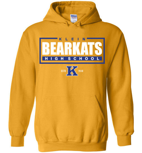 Klein High School Bearkats Gold Hoodie 49