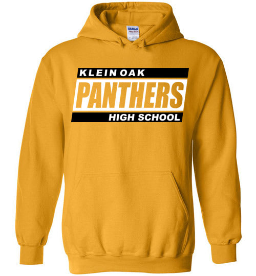 Klein Oak High School Panthers Gold Hoodie 72