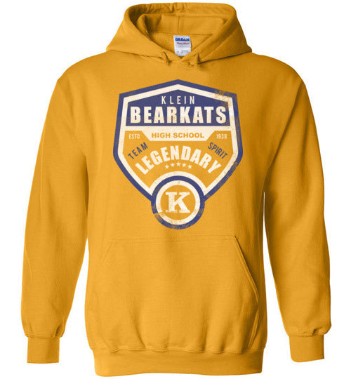 Klein High School Bearkats Gold Hoodie 14