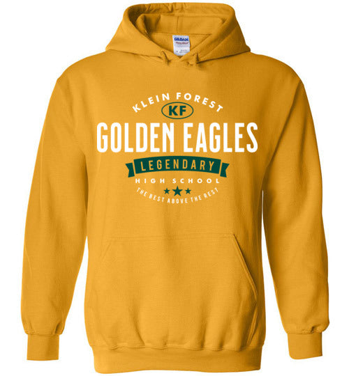 Klein Forest High School Golden Eagles Gold Hoodie 44