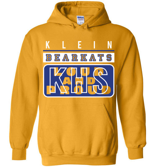 Klein High School Bearkats Gold Hoodie 86