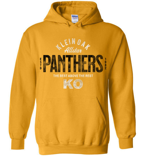 Klein Oak High School Panthers Gold Hoodie 40