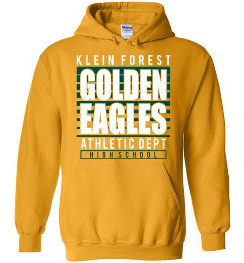Klein Forest Golden Eagles Gold Hoodie - Design 00