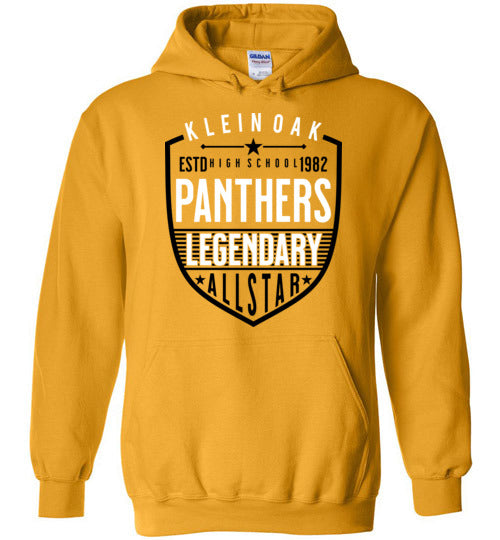 Klein Oak High School Panthers Gold Hoodie 62