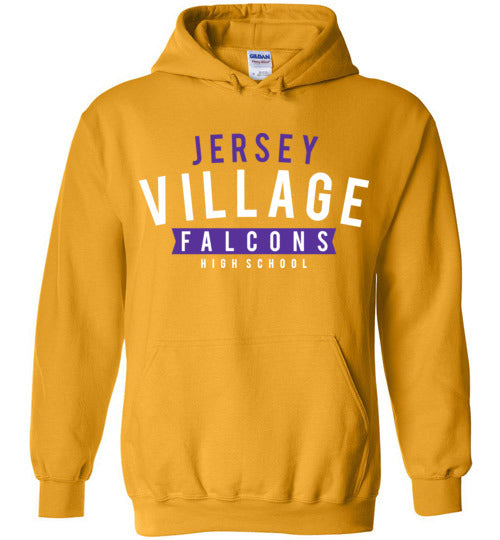 Jersey Village High School Falcons Gold Hoodie 21