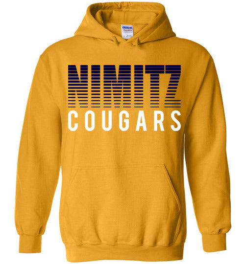 Nimitz High School Cougars Gold Hoodie 24
