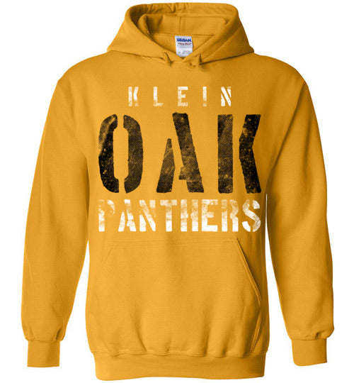 Klein Oak Panthers - Design 17 - Gold Hoodie