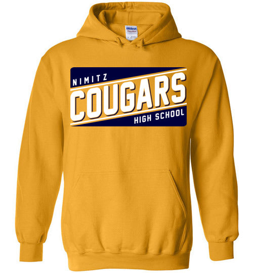 Nimitz High School Cougars Gold Hoodie 84