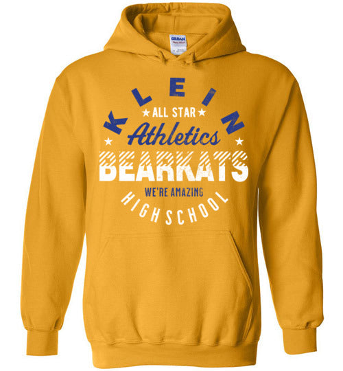 Klein High School Bearkats Gold Hoodie 18