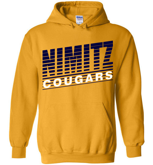Nimitz High School Cougars Gold Hoodie 32