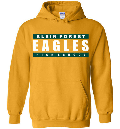 Klein Forest High School Golden Eagles Gold Hoodie 98