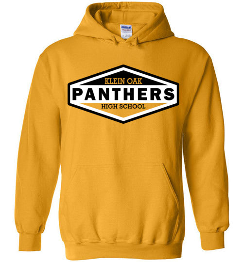 Klein Oak High School Panthers Gold Hoodie 09