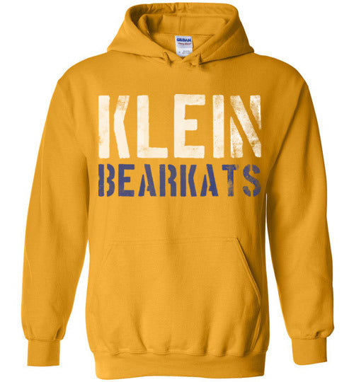 Klein Bearkats - Design 17 - Gold Hoodie