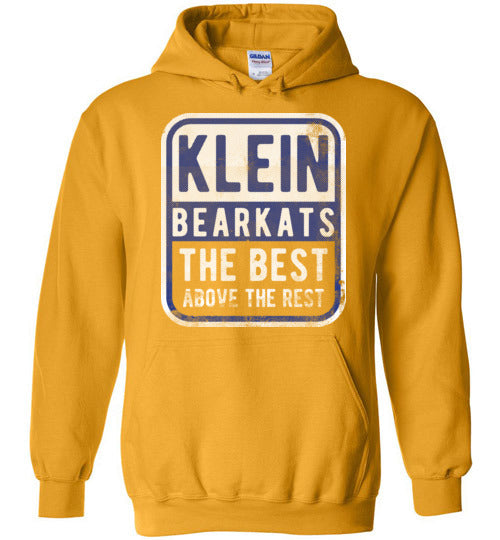 Klein High School Bearkats Gold Hoodie 01