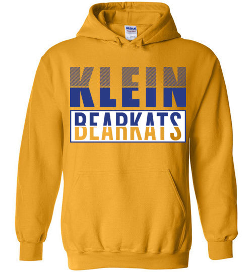 Klein High School Bearkats Gold Hoodie 31