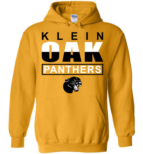 Klein Oak High School Panthers Gold Hoodie 29