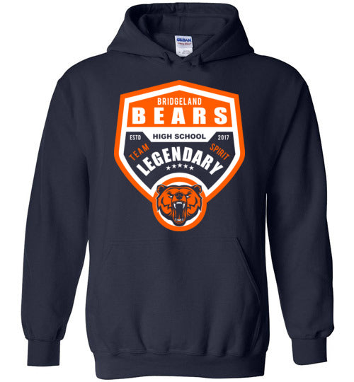 Bridgeland High School Bears Navy Hoodie 14