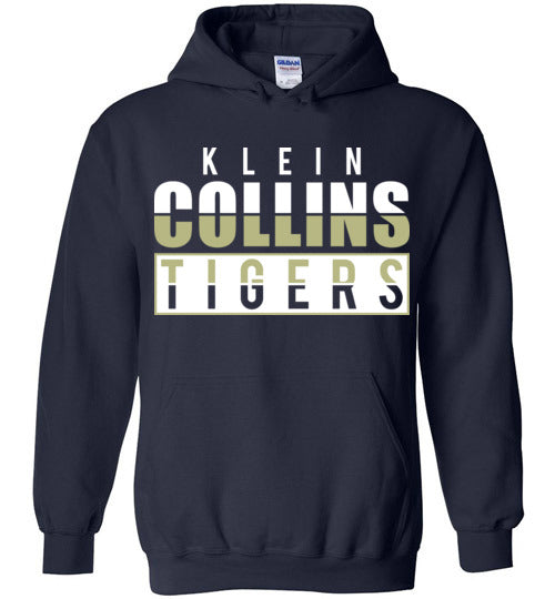 Klein Collins High School Tigers Navy Hoodie 31