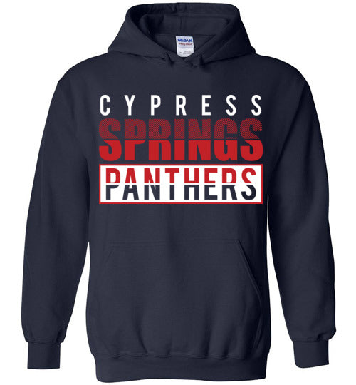 Cypress Springs High School Panthers Navy Hoodie 31
